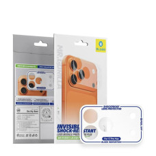 Захисне скло камери для iPhone 17 Pro Max - Blueo, Invisible Shock-Resistant Lens Module Protection