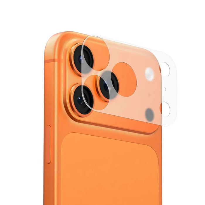 Захисне скло камери для iPhone 17 Pro Max - Blueo, Invisible Shock-Resistant Lens Module Protection