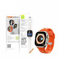 Ремінець для Apple Watch - 42/44/45/46/49mm, Blueo Fluoro Rubber, Orange