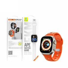 Ремінець для Apple Watch - 42/44/45/46/49mm, Blueo Fluoro Rubber, Orange