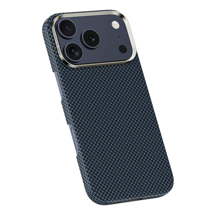 Чохол для iPhone 17 Pro Max / 18 Pro Max - Benks Armor Tint Kevlar MagSafe, Blue