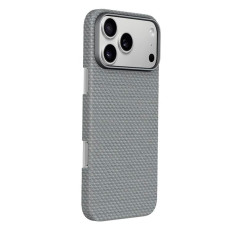 Чохол для iPhone 17 Pro Max - K-Doo Kevlar Explorer (600D) MagSafe, Titanium Grey