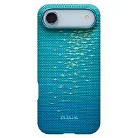 Чохол для iPhone 17 Air - Pitaka Aramid Edge Ultra-Slim MagSafe, Lucid Blue