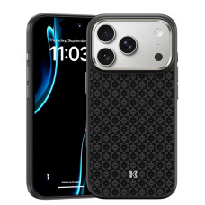 Чохол для iPhone 17 Pro Max / 18 Pro Max - Benks Armor Pro Kevlar Grid MagSafe, Black