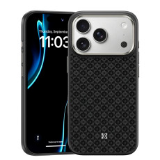 Чохол для iPhone 17 Pro Max / 18 Pro Max - Benks Armor Pro Kevlar Grid MagSafe, Black