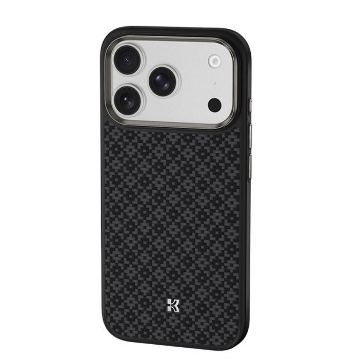 Чохол для iPhone 17 Pro Max / 18 Pro Max - Benks Armor Pro Kevlar Grid MagSafe, Black