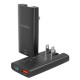Зарядний пристрій - Choetech 67W GaN USB-A+C Ultra thin Wall Charger, Black