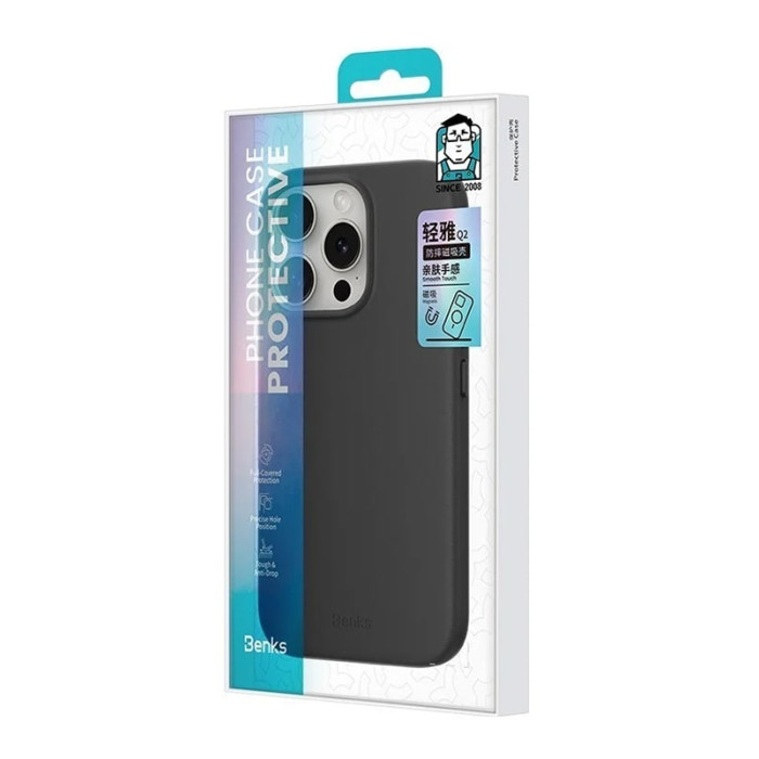 Чохол для iPhone 16 Pro Max - Benks Vita Pro Protective Case MagSafe, Black