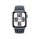 Apple Watch SE (2Gen) 40mm Silver, Blue Sport Band (M/L) (2022) Як новий