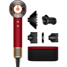 Фен Dyson HD16 Supersonic Nural Straight+Wavy Red Velvet/Gold