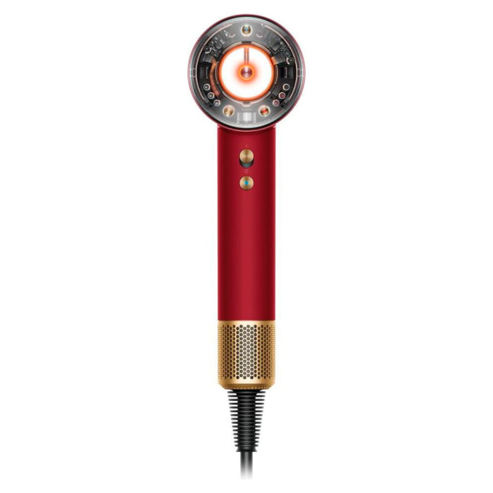 Фен Dyson HD16 Supersonic Nural Straight+Wavy Red Velvet/Gold