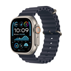 Apple Watch Ultra 2 2024 Natural Titanium, Black Ocean Band, LTE