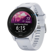 Смарт-годинник Garmin Forerunner 255 Music Whitestone