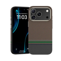 Чохол для iPhone 17 Pro Max / 18 Pro Max - Benks Armor Pro Kevlar Pristige MagSafe, Brown