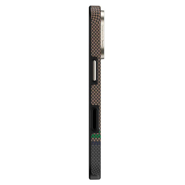 Чохол для iPhone 17 Pro Max / 18 Pro Max - Benks Armor Pro Kevlar Pristige MagSafe, Brown