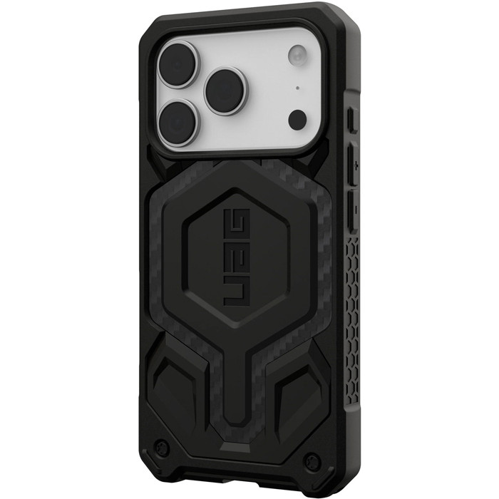 Чохол для iPhone 17 Pro Max - UAG Monarch Pro MagSafe, Carbon Fiber