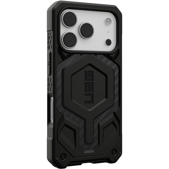 Чохол для iPhone 17 Pro Max - UAG Monarch Pro MagSafe, Carbon Fiber