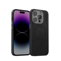 Чохол для iPhone 14 Pro Max - Blueo Air Aramid Fiber MagSafe, Black