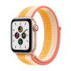 Apple Watch SE (1Gen) 40mm Gold, Maize/White Sport Loop, LTE