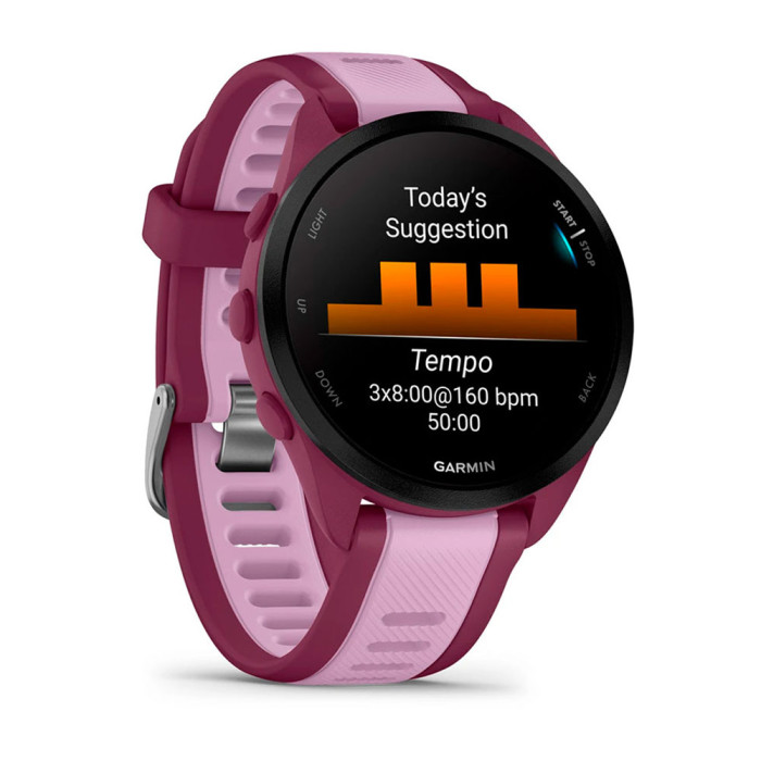 Смарт-годинник Garmin Forerunner 165 Music Berry/Lilac