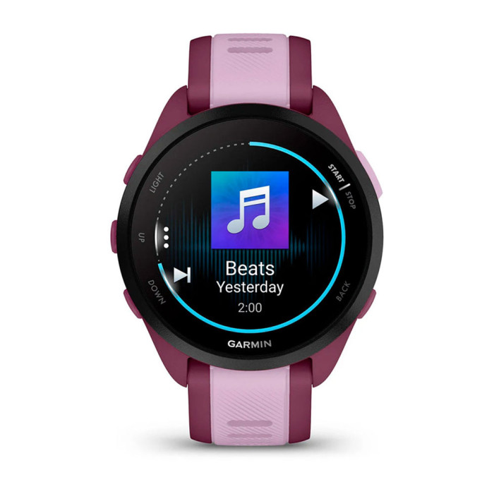 Смарт-годинник Garmin Forerunner 165 Music Berry/Lilac