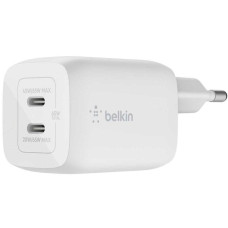 Зарядний пристрій - Belkin BoostCharge Pro GaN, 65W White