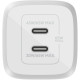 Зарядний пристрій - Belkin BoostCharge Pro GaN, 65W White