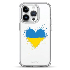Чохол для iPhone 12 Pro Max - Pump UA Silicone Minimalistic, Sertse Light Blue