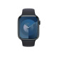 Ремінець для Apple Watch - 42/44/45/46/49mm, Apple Sport Band, Midnight (S/M)