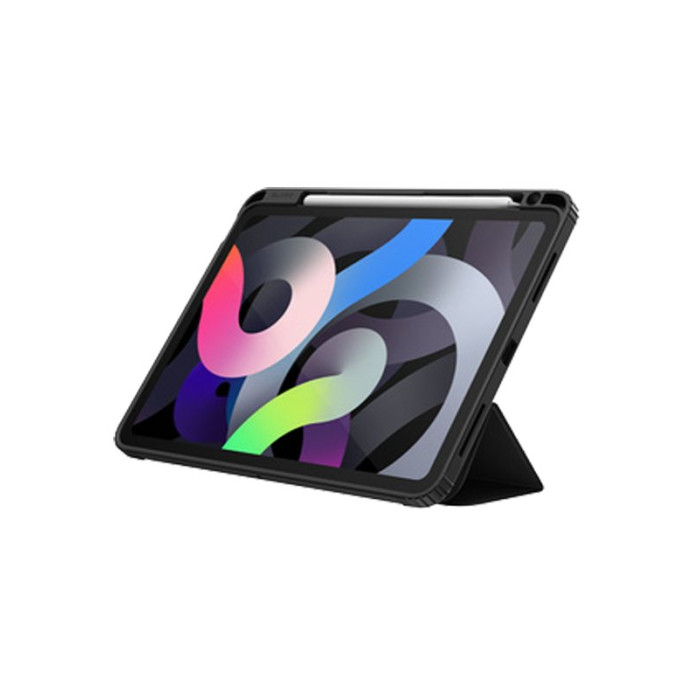 Чохол для iPad Pro 11 (2018-22) / Air 10.9 (2022) - Blueo Ape with Leather Case, Black