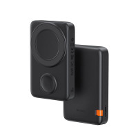 Додатковий аккумулятор Mcdodo 10000mAh 20W Wireless 2in1 Magnetic Black