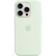 Чохол для iPhone 15 Pro - Silicone MagSafe, Soft Mint (HC)