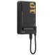 Додатковий аккумулятор Blueo 10000mAh (BUILT-IN CABLE) MF Stand Magnetic Wireless Black