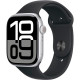 Apple Watch S10 42mm Silver, Black Sport Band (M/L)