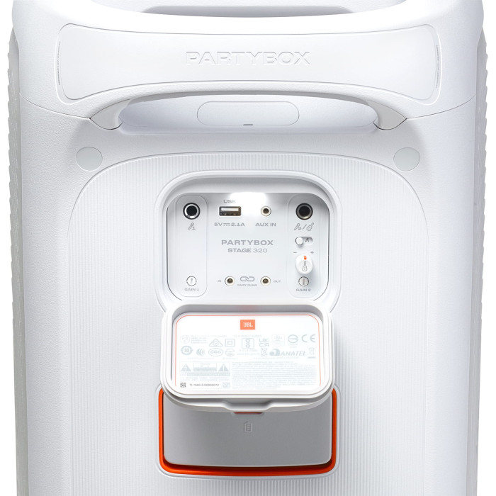 Портативна колонка JBL PartyBox Stage 320 White
