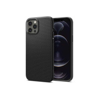 Чохол для iPhone 12 Pro Max - Spigen Liquid Air, Matte Black