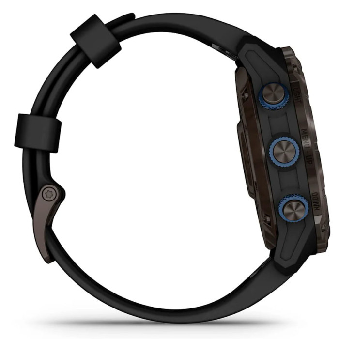 Смарт-годинник Garmin Descent Mk3i 51mm Carbon Gray DLC Titanium with Black Silicone Band