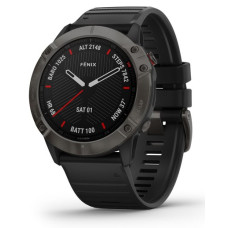 Смарт-годинник Garmin Fenix 6X Pro Sapphire Carbon Grey