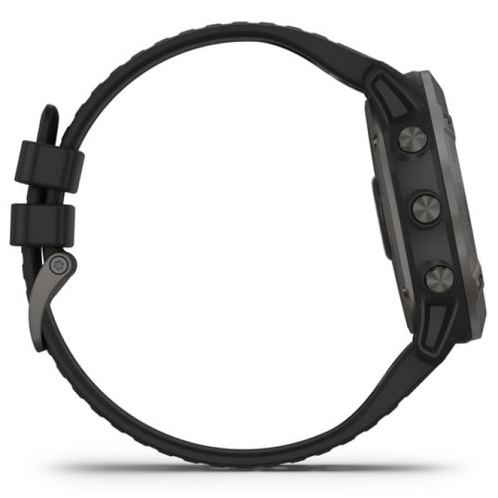 Смарт-годинник Garmin Fenix 6X Pro Sapphire Carbon Grey
