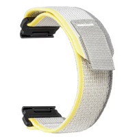 Ремінець для годинника Garmin - QuickFit 26mm, Taril Loop, Grey Yellow