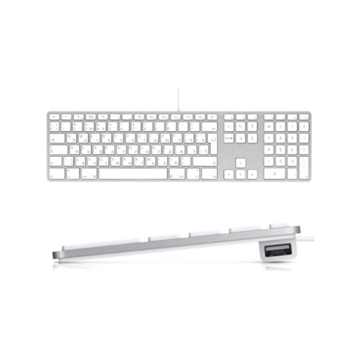 Apple Keyboard Aluminium Silver Вживаний (б/в)