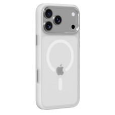 Чохол для iPhone 17 Pro Max - Totu Premium Metal MagSafe, Silver