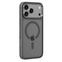 Чохол для iPhone 17 Pro Max - Totu Premium Metal MagSafe, Grey
