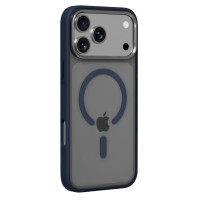 Чохол для iPhone 17 Pro Max - Totu Premium Metal MagSafe, Blue