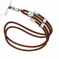 Ремінець Blueo DORJEE Adjustable Woven Lanyard Brown
