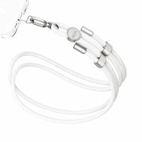 Ремінець Blueo DORJEE Adjustable Woven Lanyard White