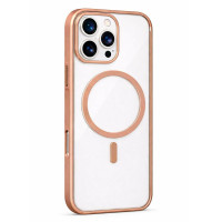 Чохол для iPhone 16 Pro Max - Totu Premium Metal MagSafe, Gold