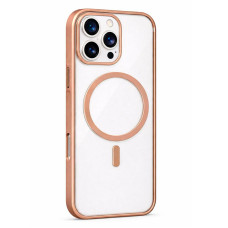 Чохол для iPhone 16 Pro Max - Totu Premium Metal MagSafe, Gold