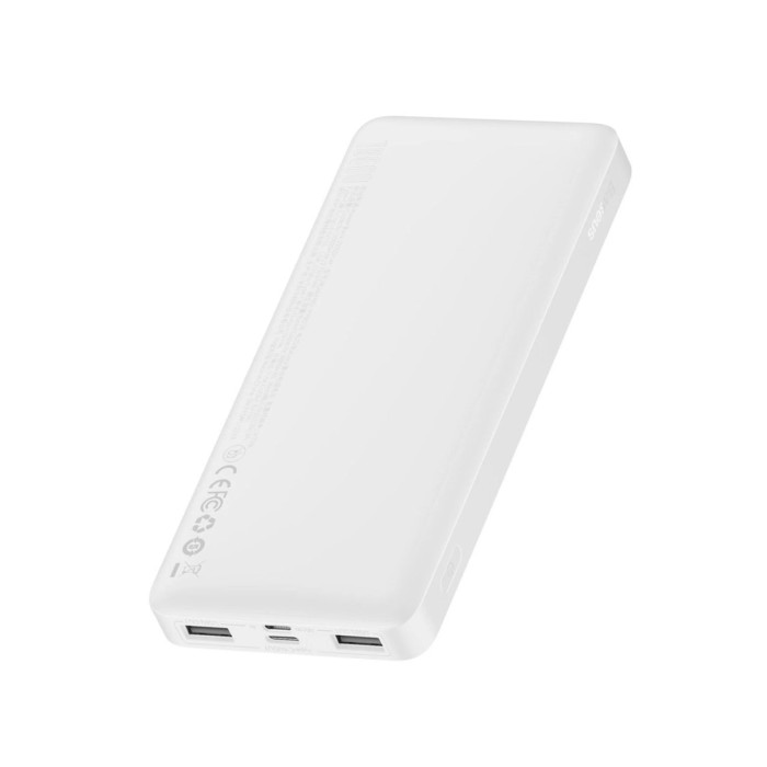 Додатковий аккумулятор Baseus 10000mAh Bipow 15W White