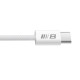 Кабель USB-C to USB-C - Blueo, Braided PD 60w 2m, White